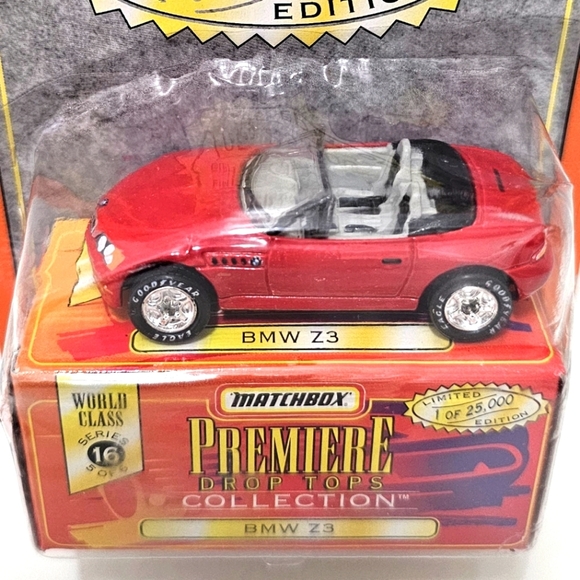 MATCHBOX Premiere Drop Tops Collection BMW Z3 Car Model - Picture 13 of 14